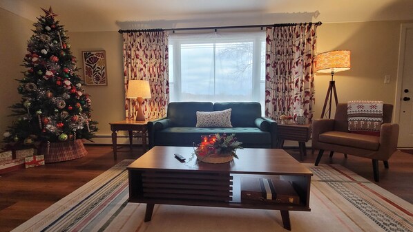 Smart TV, fireplace, books - Retro Rewind (Birch Run)