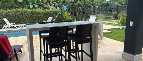 Udendørs spisemuligheder