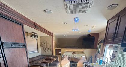 Cozy RV stay on a South Gilbert Mini Farm