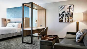 Suite, 1 King Bed with Sofa bed, City View | Free WiFi