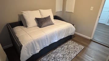 Desk, iron/ironing board, travel crib, WiFi