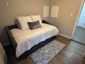 Desk, iron/ironing board, travel crib, WiFi