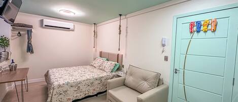 1 Schlafzimmer, Bügeleisen/Bügelbrett, kostenloses WLAN, Bettwäsche