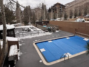 Terrace/patio - Walk to Vail Village 1BR Condo w/ Free Shuttle to the Slopes (Vail)