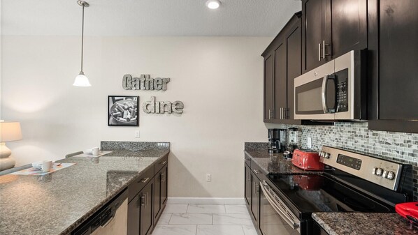 Villa (4 Bedrooms) | Interior - Upstay: Family-friendly 4BR Townhouse w Pool & BBQ (Kissimmee)
