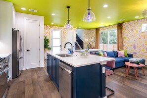 House (3 Bedrooms) | Interior - Stylish Eastside Getaway w Backyard, Firepit & BBQ (Austin)