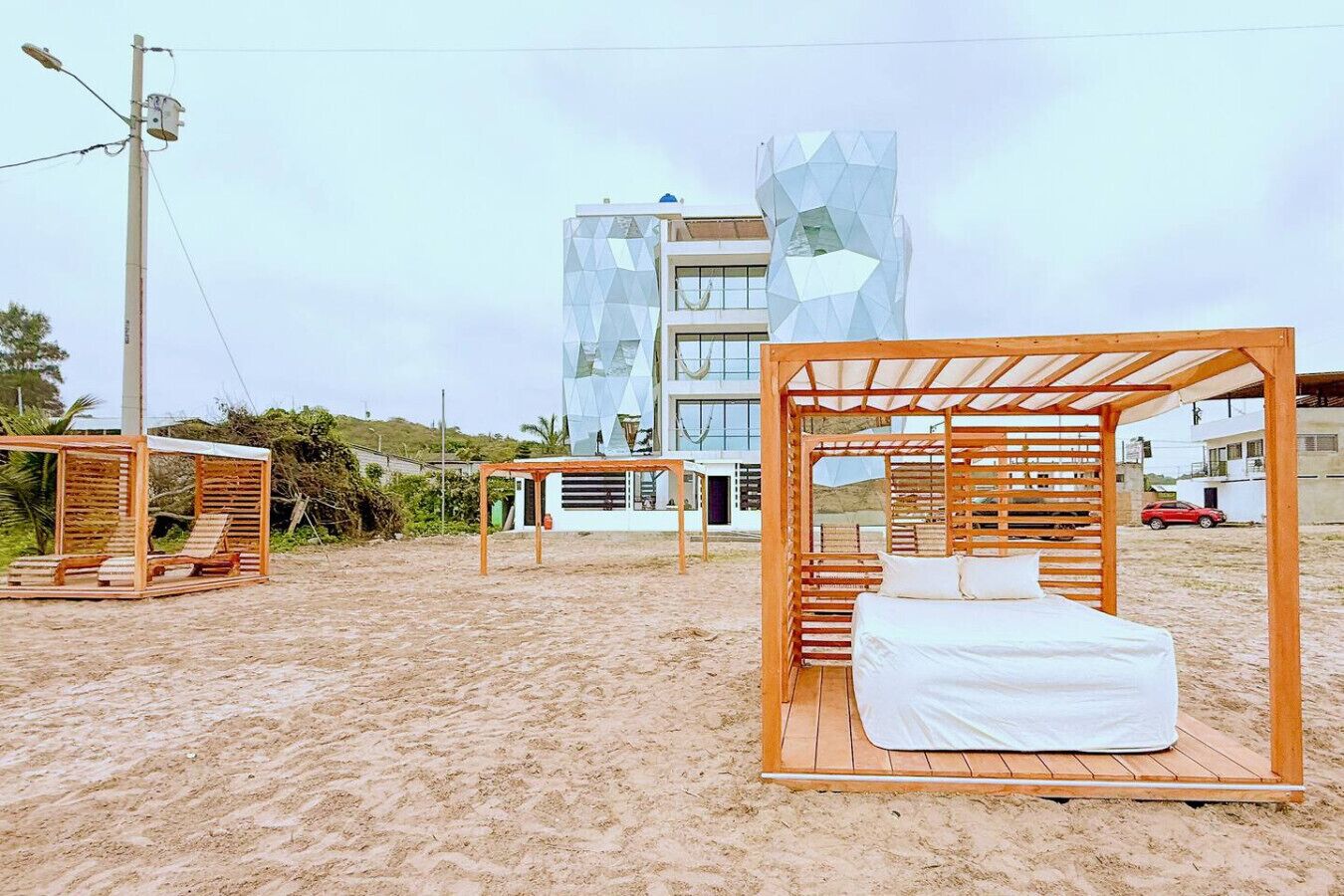 Overnattingsstedets uteområder