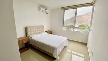 2 bedrooms, iron/ironing board, travel crib, WiFi