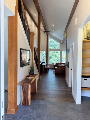 Interior - New custom cabin with attached condo at Snoqualmie Pass - sleeps 21 (Snoqualmie Pass)