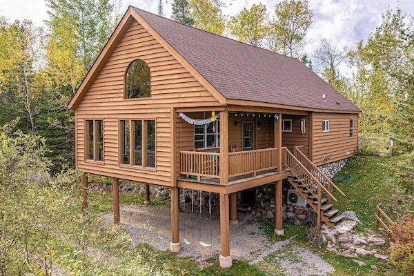 Covered parking and plenty of room in the driveway for boats, atvs, snowmobiles.