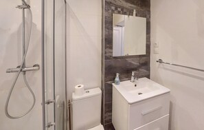 Een douche, een haardroger