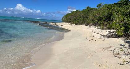 HUAHINE- Fare Soleil coté lagon