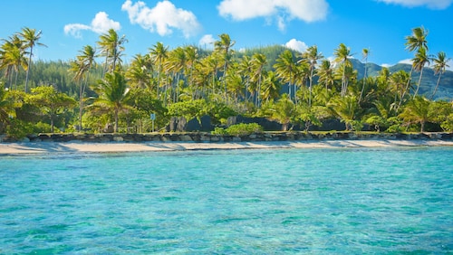 Fare la Mer accès plage privée