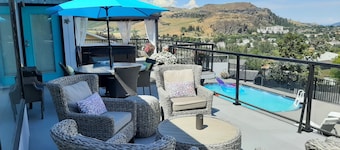 Relax at Reds Retreat on the main (upper) level