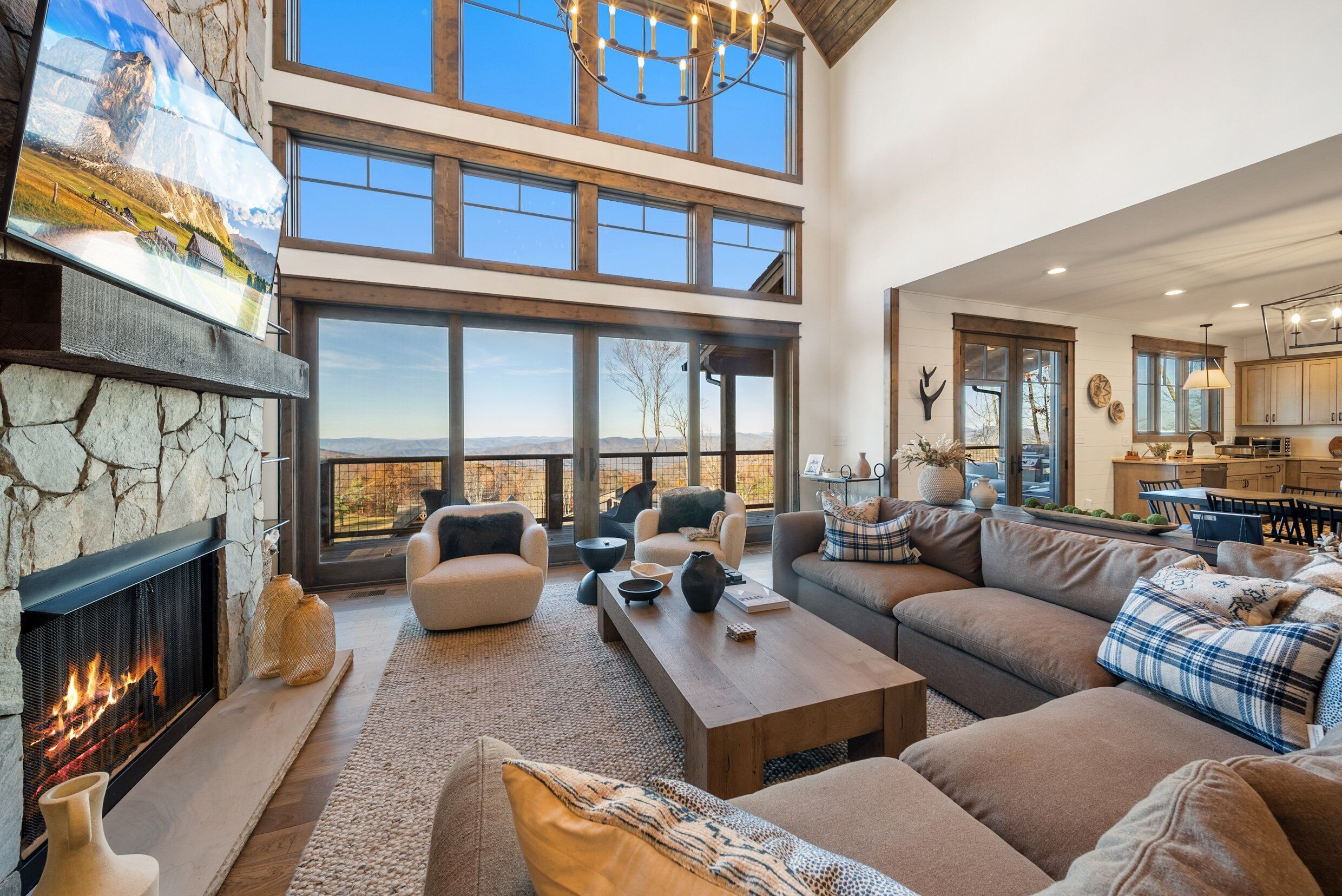 智能電視、壁爐