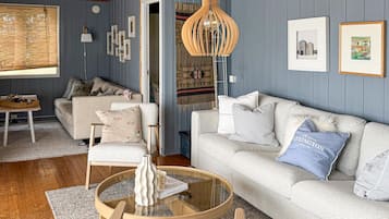 Smart TV y chimenea