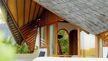 Fassade der Unterkunft