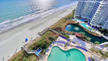 Indoor pool, a heated pool
