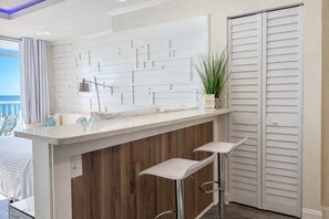 Iron/ironing board, free WiFi, bed sheets - Modern Oceanfront Couple Retreat | (Myrtle Beach)