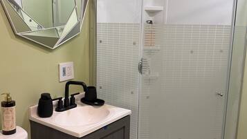 Towels, soap, toilet paper