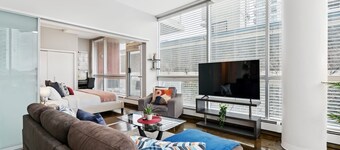 Modern 2BR Condosteps From Stampede Park