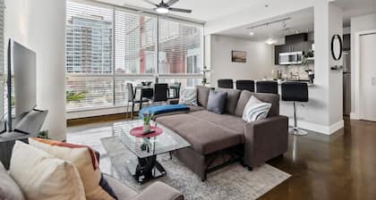 Modern Condo w/ Balcony - Steps From Stampede Park