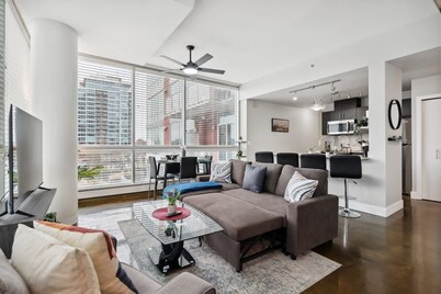 Modern 2BR Condosteps From Stampede Park