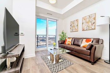 Union Towers Condo With City Views and Patio
