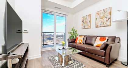 Union Towers Condo With City Views and Patio