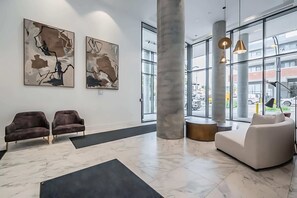 Apartment (1 Bedroom) | Interior - Newly Built Modern Condo w Balcony & City Views (Kitchener)