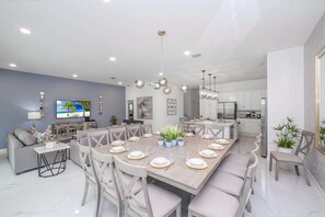 House (1 Bedroom) | Interior - Upstay Wonderful Resort Home w Patio & Pool Sleeps 26 (Kissimmee)