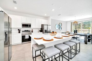 House (Multiple Bedrooms) | Interior - Upstay: Modern Home w Pool, Games & Bbqsleeps 18 (Kissimmee)