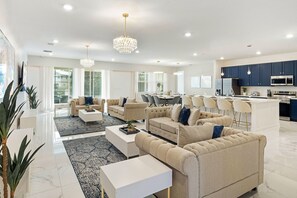 House (1 Bedroom) | Interior - Upstay: 15br Villa w Games Room, Pool & Cinema (Kissimmee)