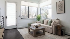 Unclassified image, 5 of 23, button - Upstay: Contemporary 2BR Retreat w Patio & BBQ (Austin)