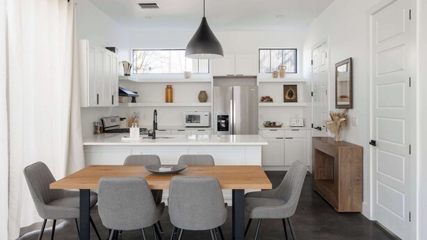 Unclassified image, 1 of 23, button - Upstay: Contemporary 2BR Retreat w Patio & BBQ (Austin)