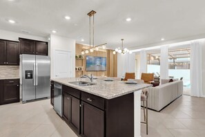 Villa (5 Bedrooms) | Interior - Upstay: 5BR Resort Home w Arcade & Private Pool (Clermont)