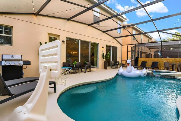 Upstay: Family Home W Pool, Cinema & Games Room - Kissimmee