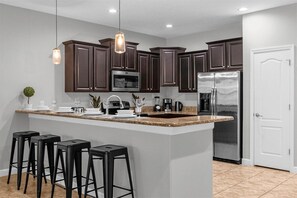 House (Multiple Bedrooms) | Interior - Upstay: Resort Mansion w Pool Games Room and BBQ (Davenport)