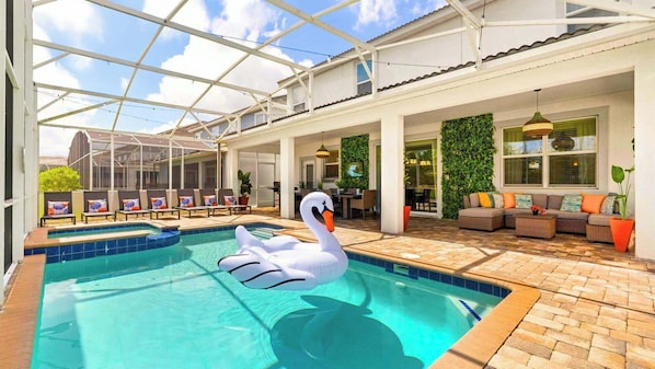 House (Multiple Bedrooms) | Front of property - Upstay Championsgate Villa With Pool and Cinema (Davenport)