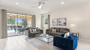 House (6 Bedrooms) | Interior - Upstay- Family Villa for 12 w Pool, Games & BBQ (Kissimmee)