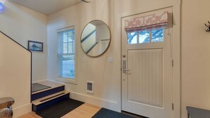 House (3 Bedrooms) | Interior - Beachside Retreat w/ Hot Tub, Balcony Dining & Blue-ceiling Charm Sea Cured by Avantstay (Cannon Beach)