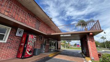 Majoituspaikan sisäänkäynti