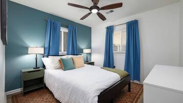 Desk, iron/ironing board, free WiFi, bed sheets