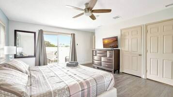 5 bedrooms, iron/ironing board, travel crib, WiFi