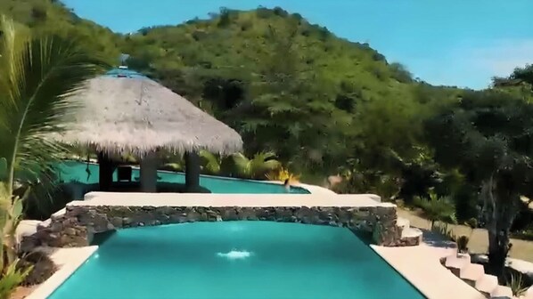 Pool - Pet-Friendly Nature Villa w/ Pool and Jacuzzis (Puerto Lopez)