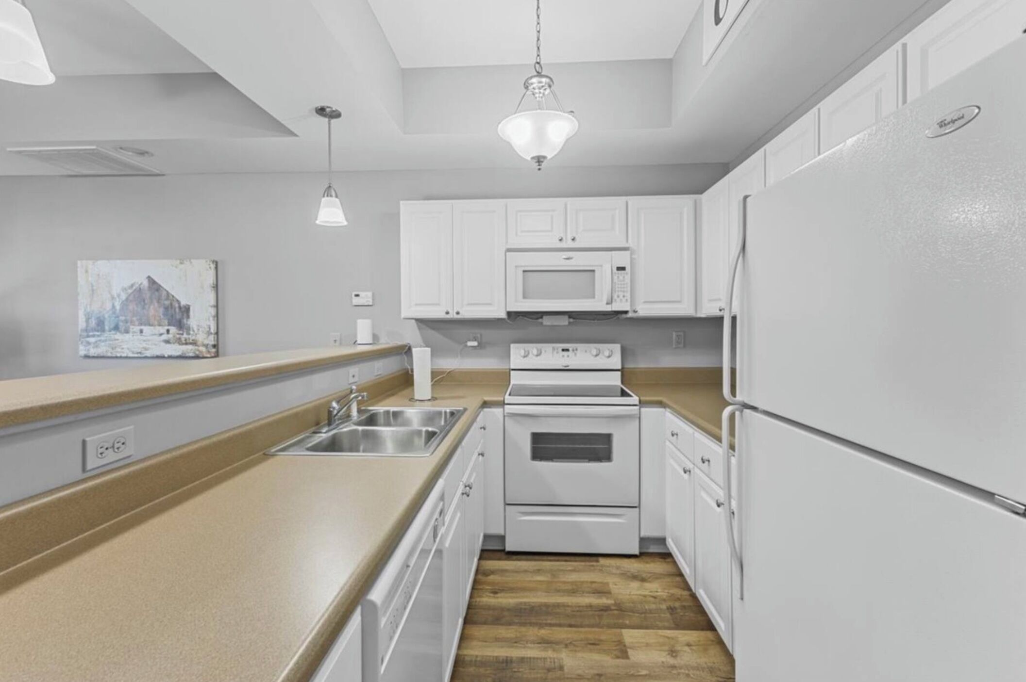 微波炉、烤箱、炉灶、洗碗机