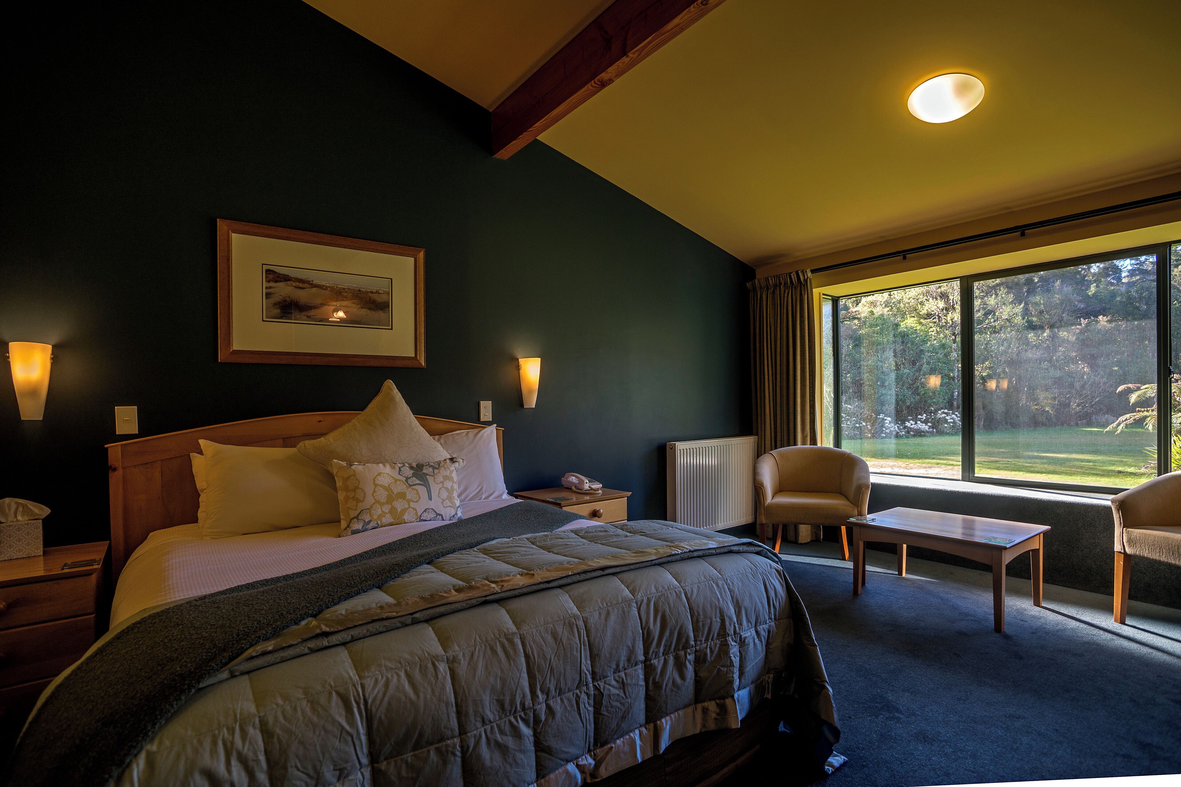 Rainforest King Room | Desk, iron/ironing board, free WiFi