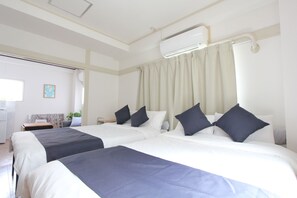 1 bedroom, bed sheets - Quiet Waseda Area in Shinjuku | 3min to Subway, Great Access to Major Spots (新宿区西早稲田)