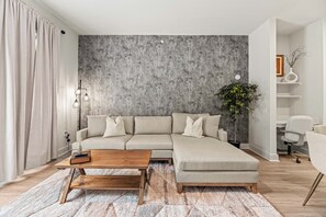 Televisie en een open haard