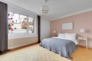 1 bedroom, iron/ironing board, WiFi, bed sheets - Blueground | Landstraße, view, nr Belvedere (Vienna)